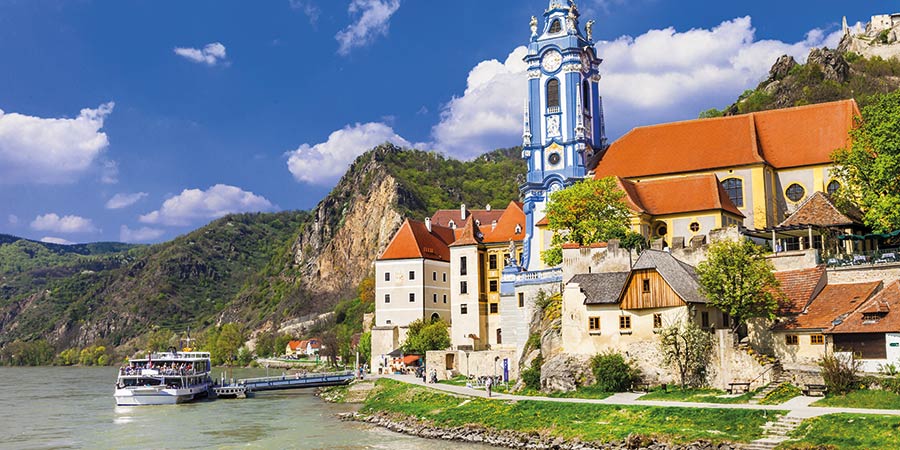 Sailing the scenic Wachau Valley to Melk Abbey