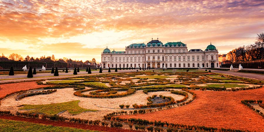 Enjoying a tour of elegant Vienna