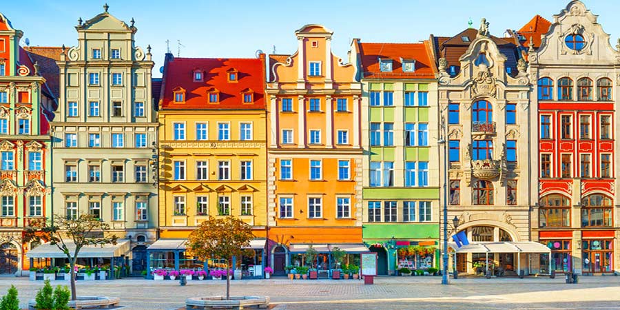 Exploring the beautiful city of Wrocław